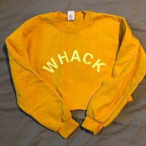 tierra whack sweatshirt, cropped